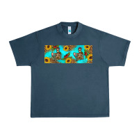 Midnight Navy skeleton coffee and coffee plants 11 oz Urban Heavy Tee - Artiststas