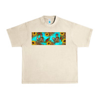 Sandshell skeleton coffee and coffee plants 11 oz Urban Heavy Tee - Artiststas