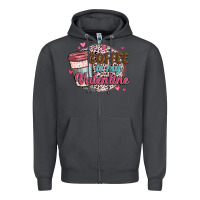 Coffee Is My Valentine Zipper Hoodie | Teevron