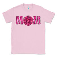 Bubblegum Pink breast cancer mom sunflower Classic Tee - AdoDesignShop