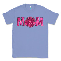 Colony Blue breast cancer mom sunflower Classic Tee - AdoDesignShop