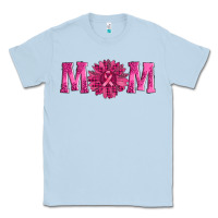 Dusty Blue breast cancer mom sunflower Classic Tee - AdoDesignShop