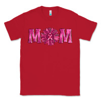 Red breast cancer mom sunflower Classic Tee - AdoDesignShop