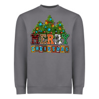 Storm merry christmas with christmas trees Heavyweight Sweatshirt - AdoDesignShop