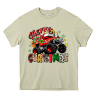 Mossy merry christmas truck Heavy Core Tee - Zillion Design Studio