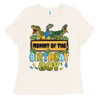 Bone mommy of the birthday boy Ladies Tee - MaliasSmallBusiness