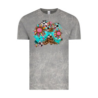 Cloud Rock race sunflower patches Vintage Tee - AdoDesignShop