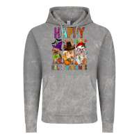 Cloud Rock Happy hallothankmas dog Vintage Hoodie - FaDigitalArtStudio