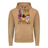 Vintage Camel Happy hallothankmas dog Vintage Hoodie - FaDigitalArtStudio