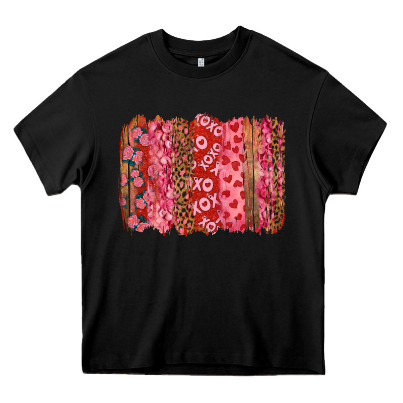 Valentine's Day Brushstrokes With Roses Heavy Core Tee by RanaPortraitStore | Teevron
