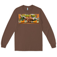 Chestnut it's fall y'all cow Long Sleeve Tee - Jasminsmagicworld