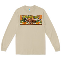 Mushroom it's fall y'all cow Long Sleeve Tee - Jasminsmagicworld