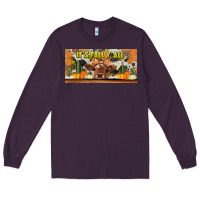 Plum it's fall y'all cow Long Sleeve Tee - Jasminsmagicworld