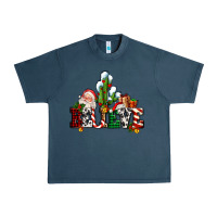 Midnight Navy believe christmas and santa Urban Heavy Tee - AdoDesignShop