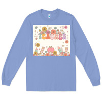 Colony Blue teacher custom name Long Sleeve Tee - JahusDesignShop