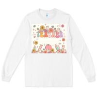 White teacher custom name Long Sleeve Tee - JahusDesignShop