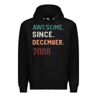 Black Awesome Since December 2008 Premium Hoodie - Bettercallsaul