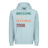 Blue Mist Awesome Since December 2008 Premium Hoodie - Bettercallsaul