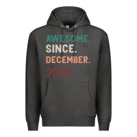Charcoal Heather Awesome Since December 2008 Premium Hoodie - Bettercallsaul