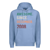 Colony Blue Awesome Since December 2008 Premium Hoodie - Bettercallsaul