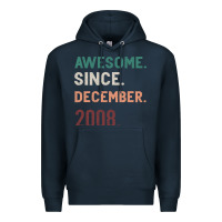 Navy Awesome Since December 2008 Premium Hoodie - Bettercallsaul