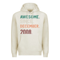 Oatmeal Heather Awesome Since December 2008 Premium Hoodie - Bettercallsaul