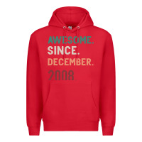 Red Awesome Since December 2008 Premium Hoodie - Bettercallsaul