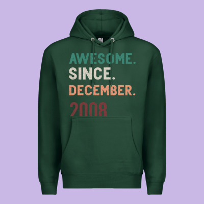 Awesome Since December 2008 Premium Hoodie Designed By Bettercallsaul