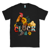 Black cluck it coop animals hen and chick aztec serape leopard Classic Tee - Artiststas