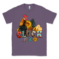 Lavender cluck it coop animals hen and chick aztec serape leopard Classic Tee - Artiststas