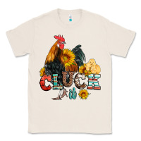 Natural cluck it coop animals hen and chick aztec serape leopard Classic Tee - Artiststas