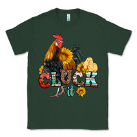Sports Green cluck it coop animals hen and chick aztec serape leopard Classic Tee - Artiststas