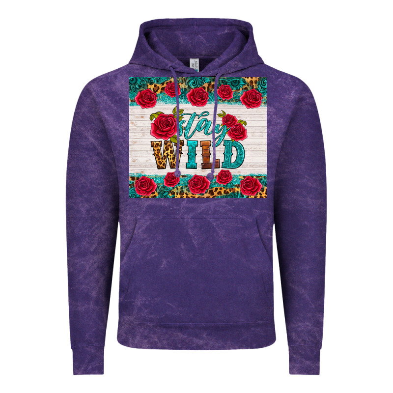 Stay Wild Vintage Hoodie by HRA Design Shop | Teevron