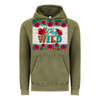 Vintage Olive stay wild Vintage Hoodie - HRA Design Shop