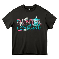 Asphalt dental assistant Heavy Core Tee - texasbilliewilder