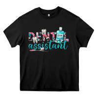 Black dental assistant Heavy Core Tee - texasbilliewilder