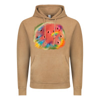 Vintage Camel tie die watermelon Vintage Hoodie - JahusDesignShop