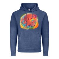 Vintage Denim tie die watermelon Vintage Hoodie - JahusDesignShop