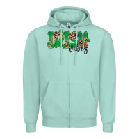 ırısh Vibes Zipper Hoodie | Teevron