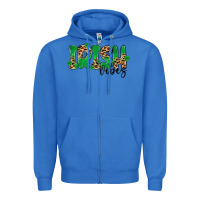 True Royal ırısh vibes Zipper Hoodie - MaliasSmallBusiness