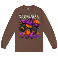 Chestnut pumpkin crusher monster truck Long Sleeve Tee - Jasminsmagicworld