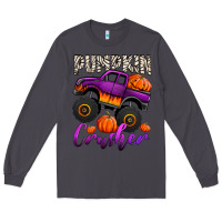 Smoke pumpkin crusher monster truck Long Sleeve Tee - Jasminsmagicworld