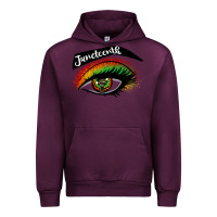 Mauve Wine juneteenth eyelash cowgirl Urban Hoodie - CowGirlArtShop