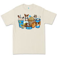 Bone corgi coffee cups Premium Tee - Zillion Design Studio