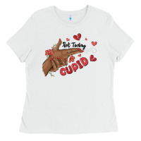 White not today cupid Ladies Tee - MaliasSmallBusiness