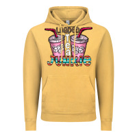 Vintage Mustard loaded tea junkie Vintage Hoodie - CowhideDigitalArt