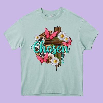 Chosen Heavy Core Tee Designed By Texasbilliewilder