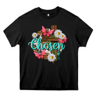 Black chosen Heavy Core Tee - texasbilliewilder