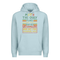 Blue Mist Math The Only Place Where People Buy 69 Watermelons Premium Hoodie - Bettercallsaul