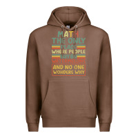 Chestnut Math The Only Place Where People Buy 69 Watermelons Premium Hoodie - Bettercallsaul
